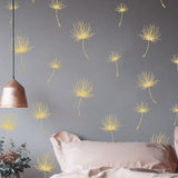 Vinilo Decorativo Floral Runtoo para Habitaciones 56 Pcs
