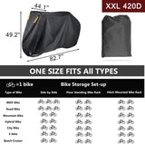 Funda Impermeable para Bicicletas - Material Resistente 420D