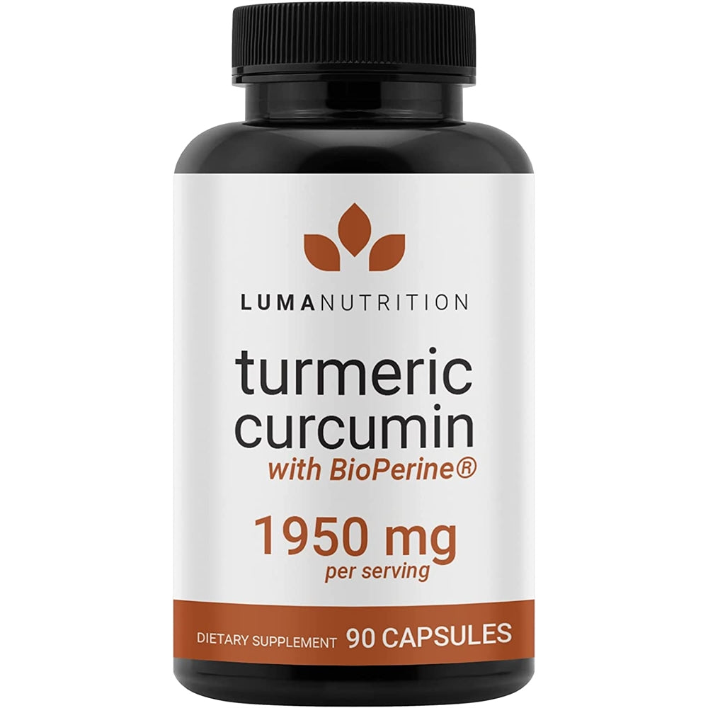 Suplemento Curcumina con pimienta negra 1950mg por porción
