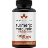 Suplemento Curcumina con pimienta negra 1950mg por porción