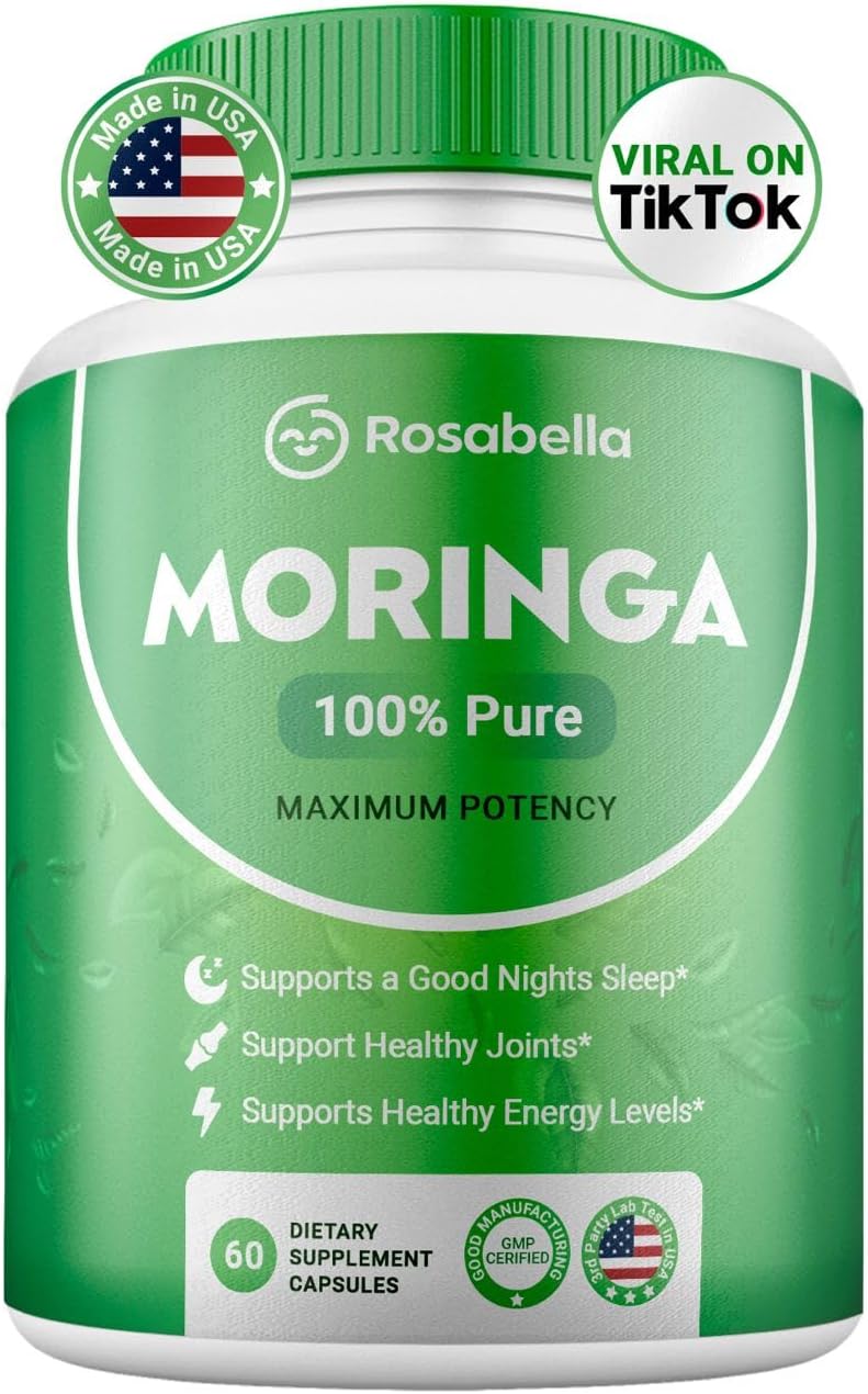 Cápsulas de Moringa en Polvo - Nutrientes Esenciales A1