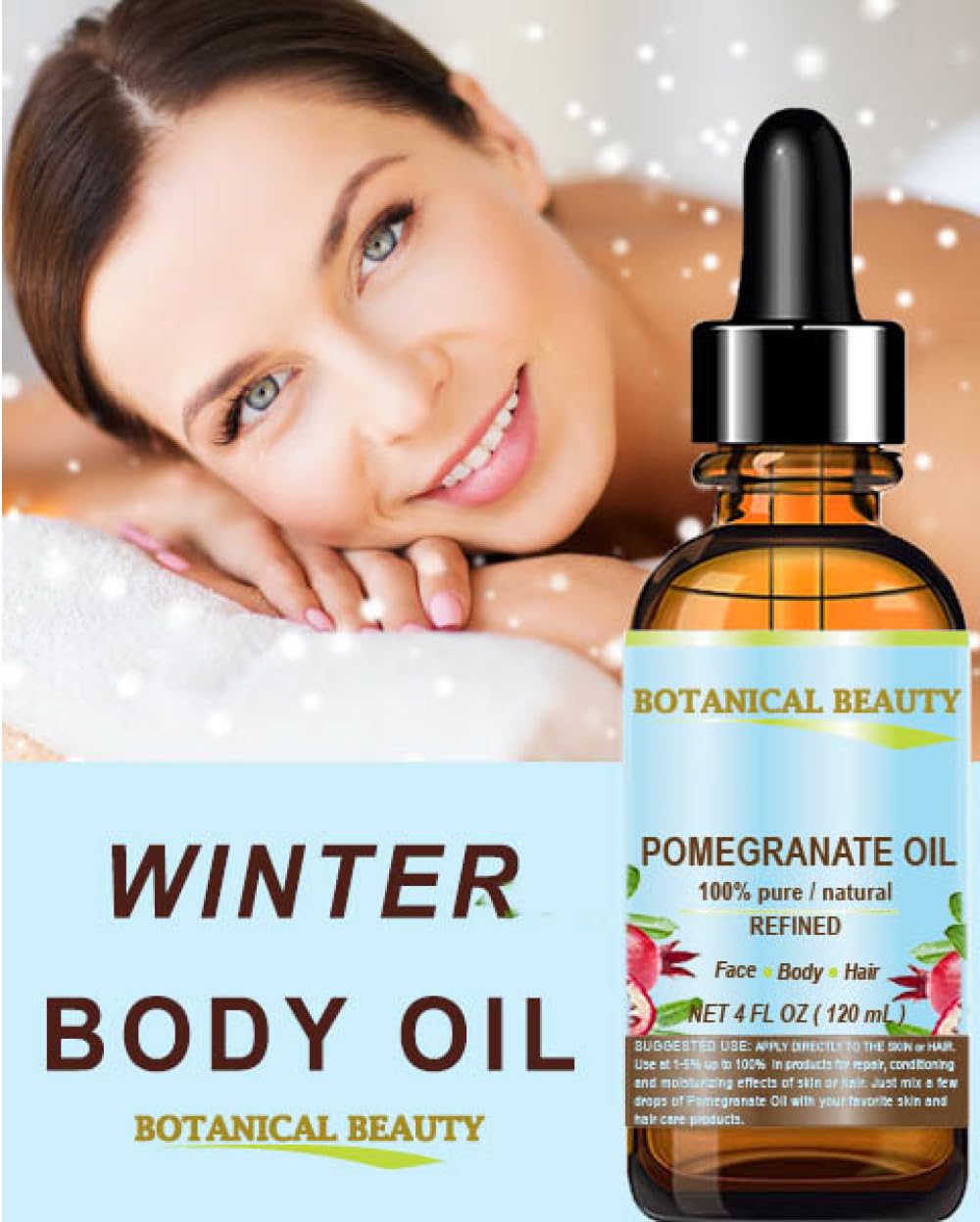 Aceite de Granada Puro Natural Prensado en Frío para Piel
