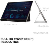 Monitor portátil de 15.6 pulgadas 1080p ViewSonic VG1655