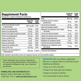 Cápsula de multivitamínico con 45 mg de hierro, suplemento
