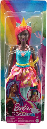 Barbie Dreamtopia Muñeca Unicornio con accesorios y falda