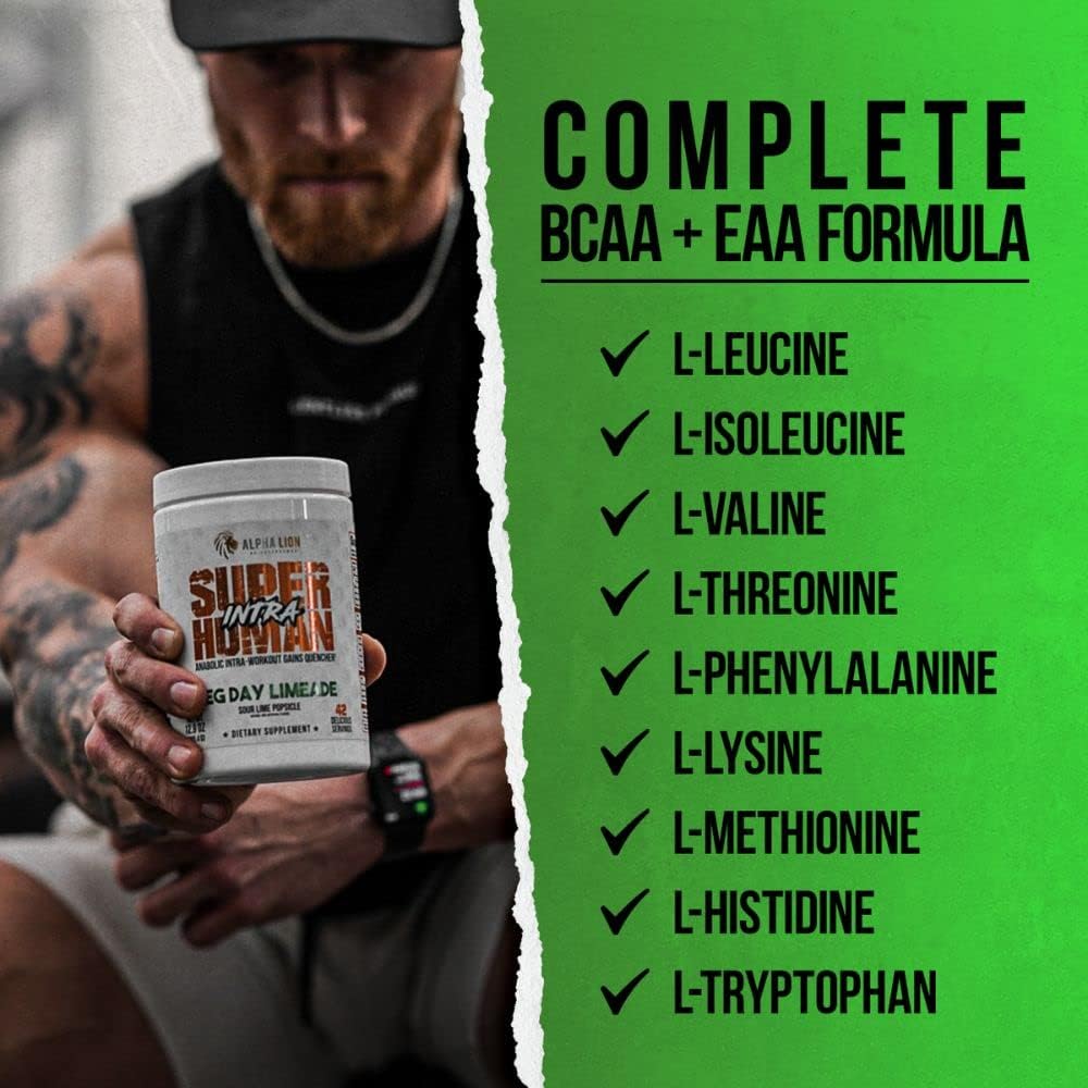 Suplemento Intra Workout ALPHA LION, Aminoácidos, 42 Porciones