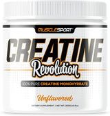 Musclesport Creatina Monohidrato - Energía, Fuerza, Resistencia 300g