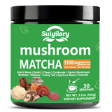 Polvo de Matcha con Hongos, 3500mg, 30 Porciones, 10:1