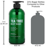 Gel de ducha  de árbol de té con vitamina E paquete de 2