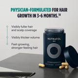 Suplementos para cabello más grueso y cuero cabelludo sano