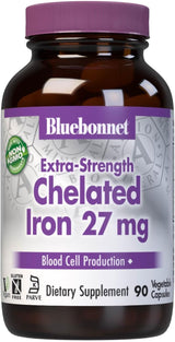 Suplementos Bluebonnet Nutrition Albion Hierro 90 cápsulas