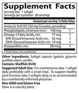 Doctor's Best Real Krill, 350mg 60-Count