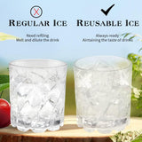Cubos de Hielo Reutilizables, Plásticos, No Diluyentes