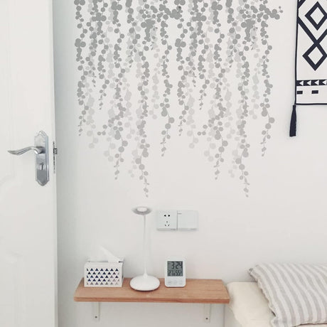 Vinilo Adhesivo Plantas Suculentas - Decoración Pared DIY