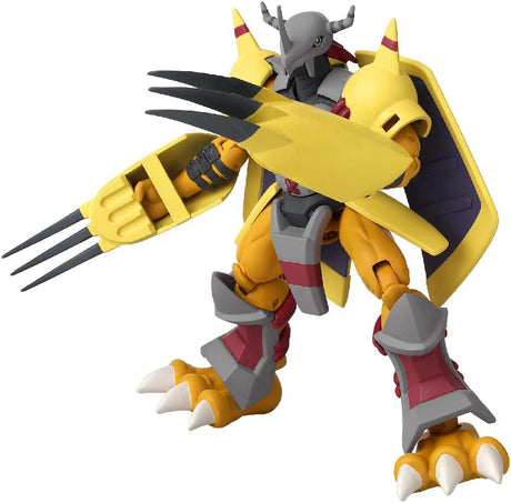 Figurita WarGreymon BANDAI 6.5'' Articulada con Accesorios