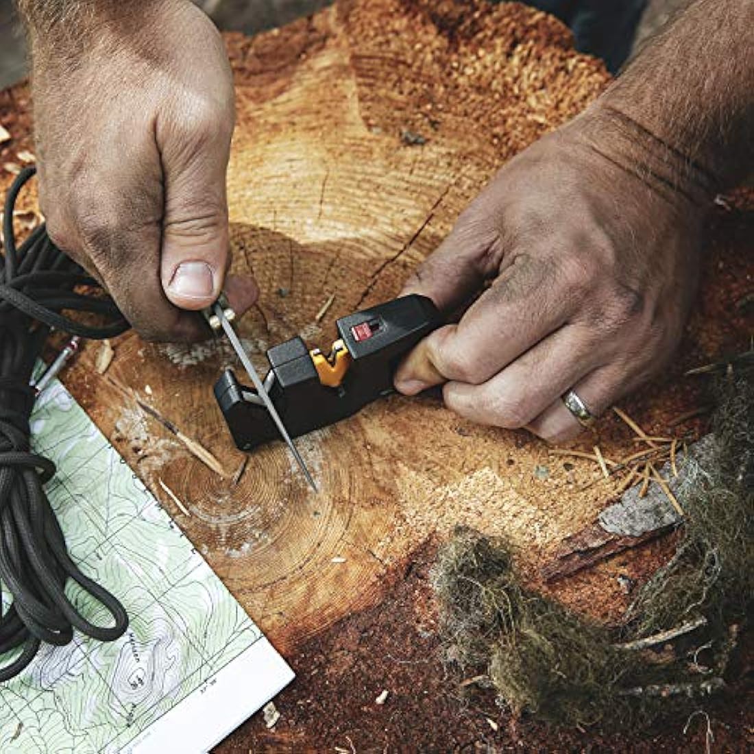 Work Sharp EDC Pivot Plus - Afilador de cuchillos