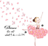 Adhesivos Pared Bailarina, Decoración Infantil, Modelo 8
