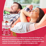 Gominolas de Magnesio Glycinato 400 mg, Vit D+B6, 120u