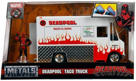 Carro de colección Deadpool Taco Truck Jada Toys 1:24