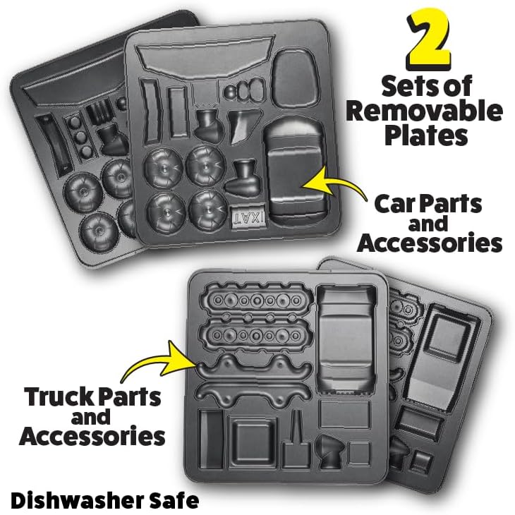 Waffle Maker Auto Body Shop - Placas Removibles y Antiadherente