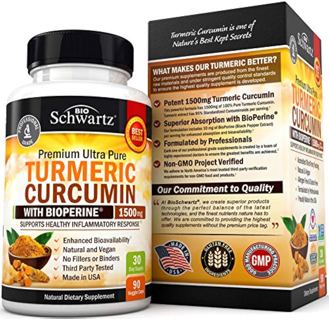 Cúrcuma 1500mg.