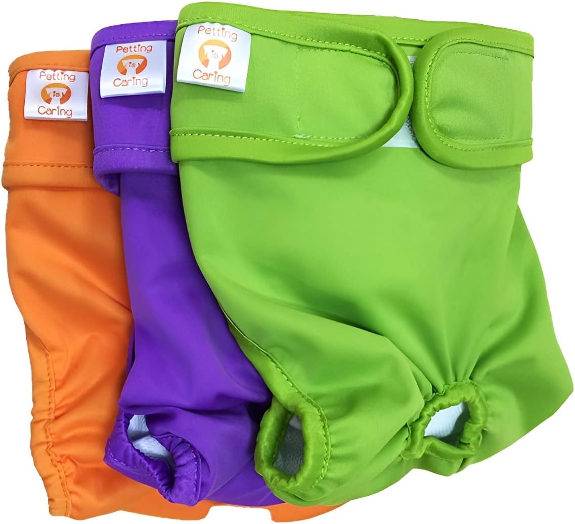 Pañales para perro lavables y reutilizables Petting is Caring