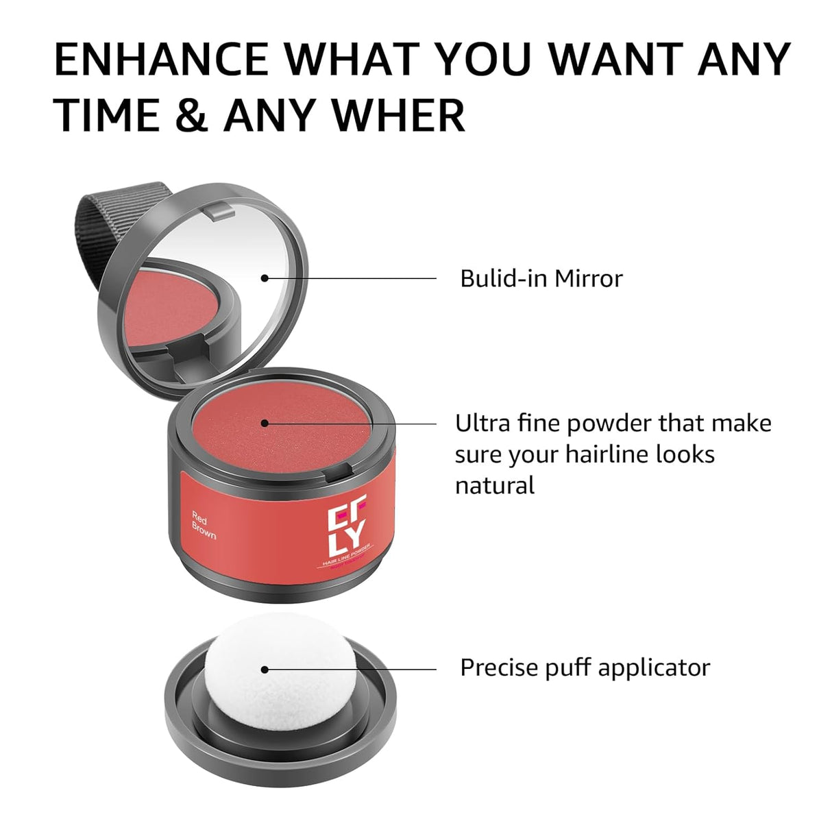 Polvo Cubregrietas para Raíces y Cabello Fino