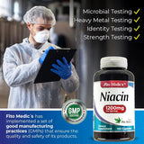 Suplemento Niacina - Vitamina B3 - 1200 mg  150 cáp