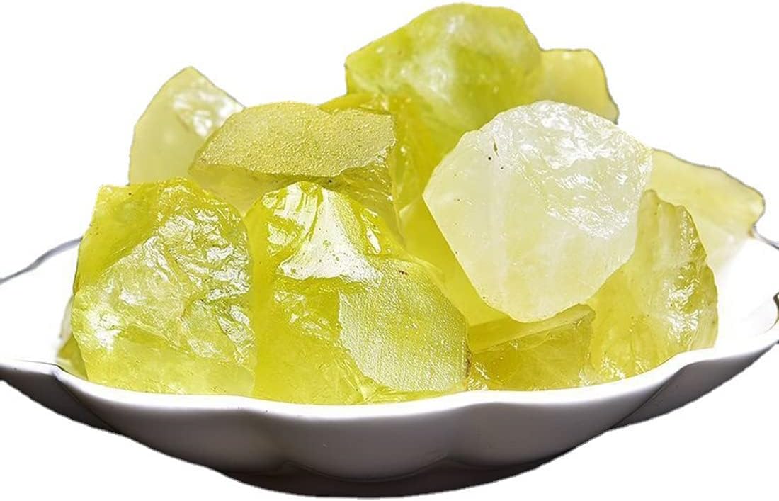 Cristales de Citrino Crudos, Piedras Naturales para Decoración