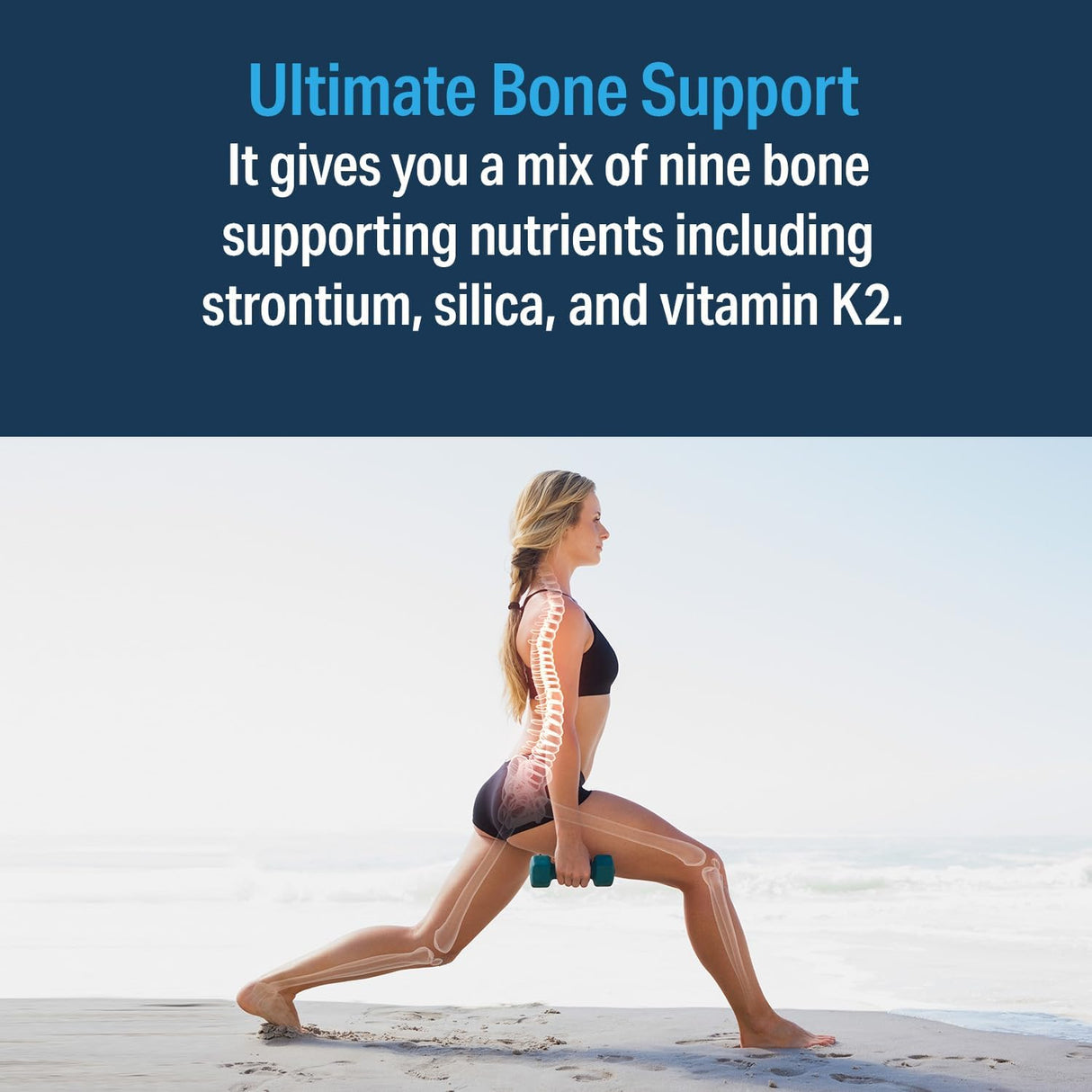 Suplemento óseo avanzado, Advanced Bionutritionals, 60 tabletas