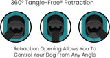 Correa retráctil para perro monocromo, Aqua TUG