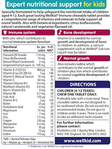 Vitabiotics wellkid inmune Chewable 30 tabletas