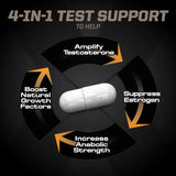 Suplementos Alimenticios Amplifica la testosterona muscular