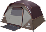 Tienda de campaña 4 personas CAMEL CROWN, impermeable, fácil montaje