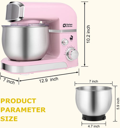 Batidora de pie Kitchen in the Box, 3.2Qt, 6 velocidades, modelo.