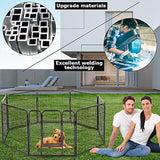 jaula para perros extra grande resistente 16/8 paneles