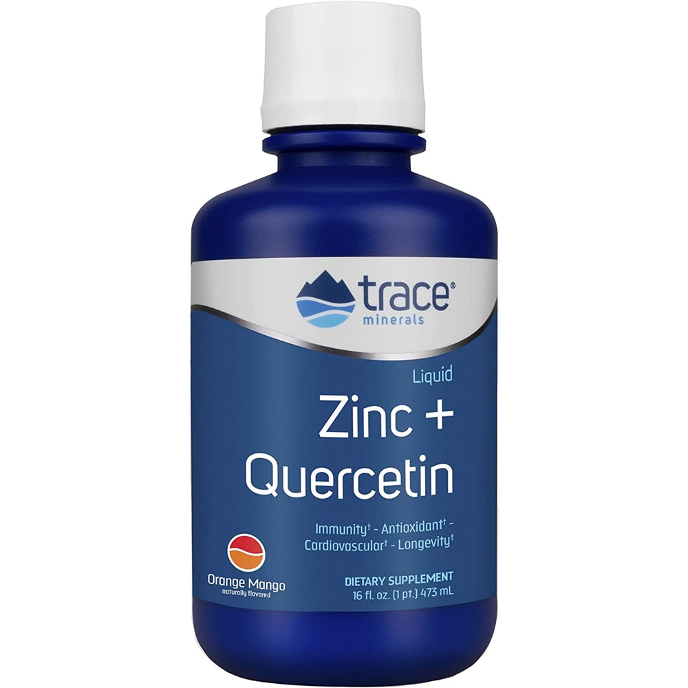 Suplementos Zinc líquido + quercetina 25 mg  función inmune
