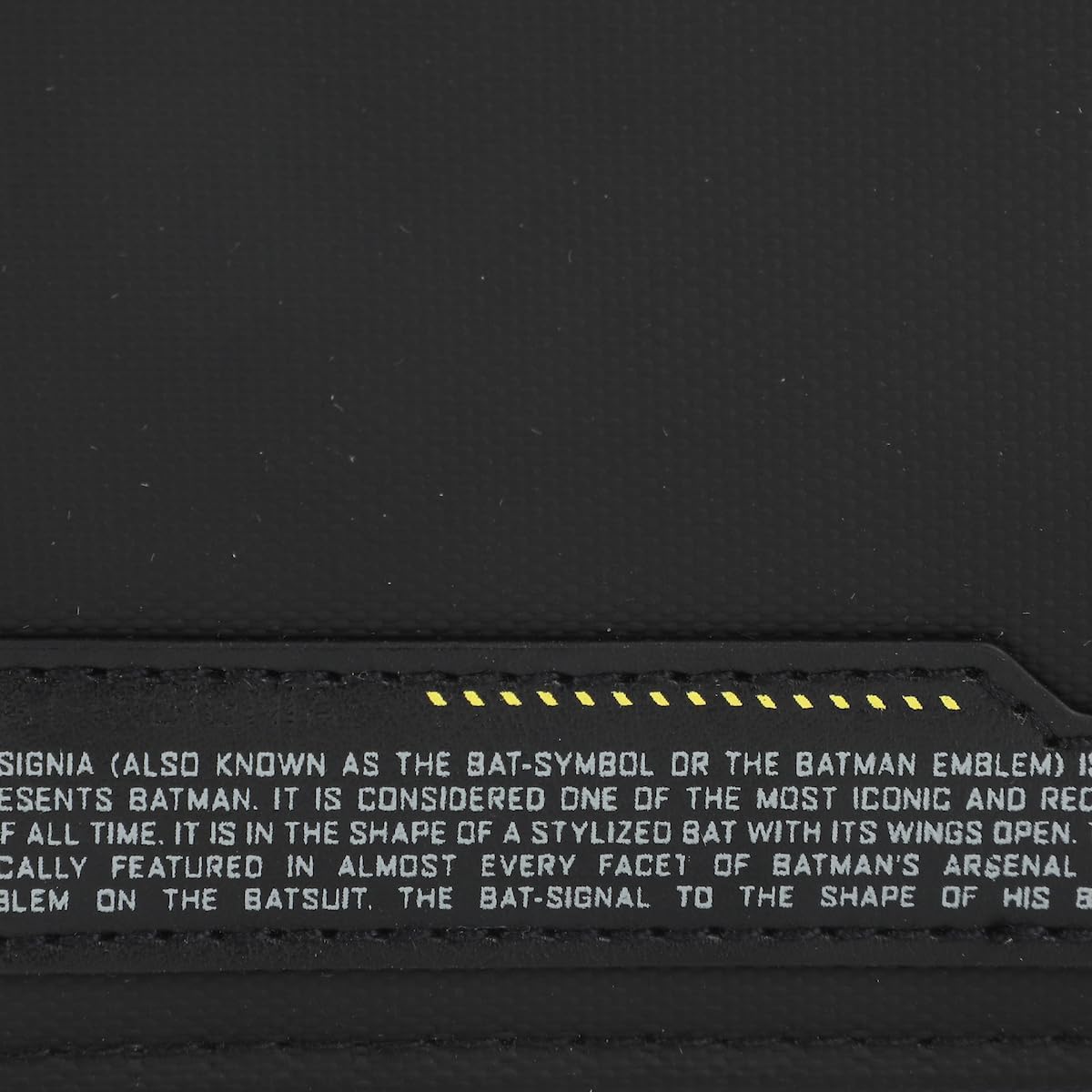 Cartera Bifold Hombre con Logo de Batman
