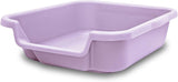 Arenero pequeño color lavanda, duradero y seguro NE14pets