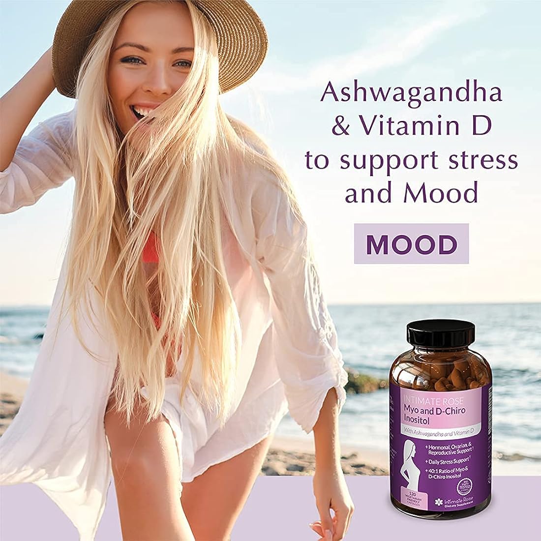 Suplementos Myo-inositol y D-Chiro Inositol  + Vitamina D3