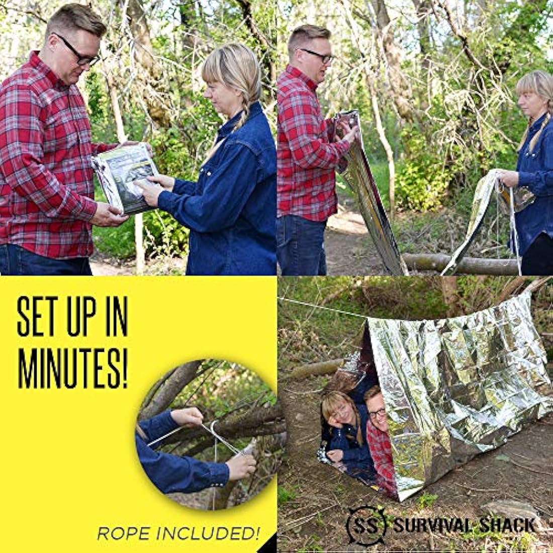 SharpSurvival Tienda de campaña para 2 personas