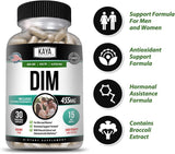 Suplemento DIM para mujeres y hombres Cápsulas vegetales