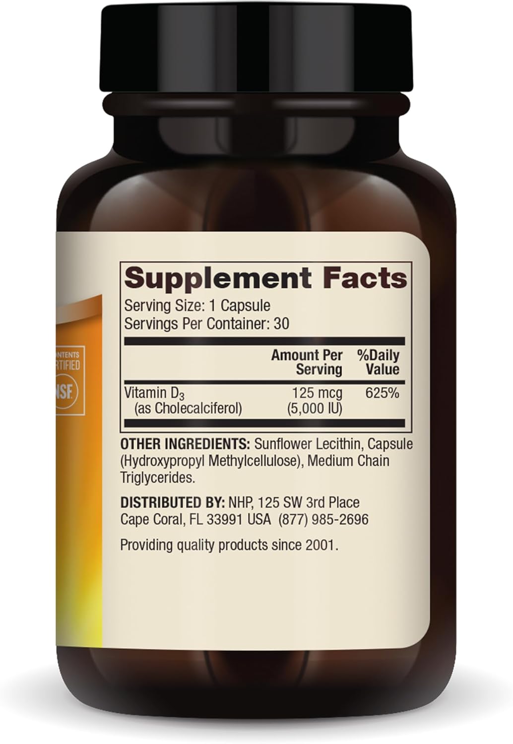 Vitamina D3 Liposomal Mercola 10,000 IU, 30 cápsulas