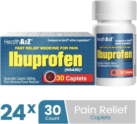 Ibuprofen Tablets 200mg SaludA2Z 720 Tab Paquete Valor