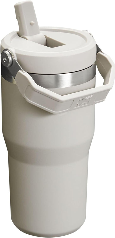 Vaso de Acero Inoxidable con Popote, Modelo IceFlow