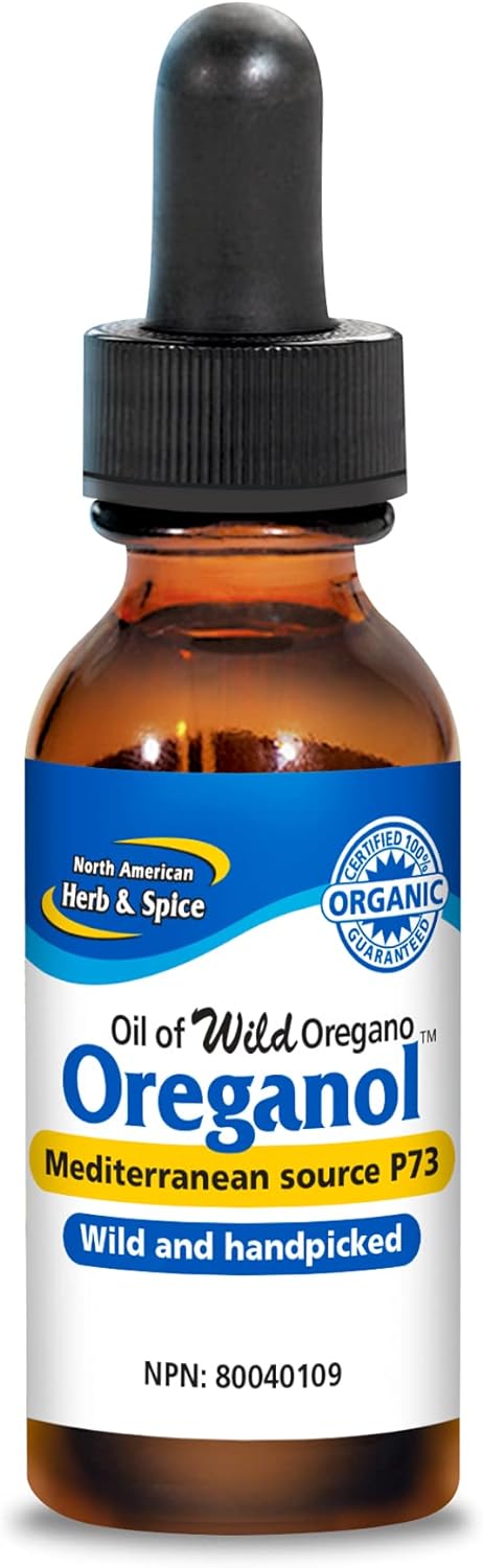 Aceite de Orégano Salvaje Orgánico, Apoyo Inmune, Salud Óptima