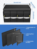 Organizador de Maletero Oasser, Waterproof, Plegable, Estándar