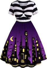 Disfraces de Vestido de Halloween morado talla 3X