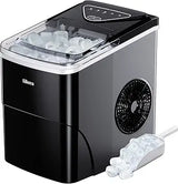 Máquina de Hielo Silonn, 9 Cubos en 6 Min, Auto-Limpieza