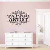 Vinilo Decorativo para Estudio de Tatuajes, AFN132, 22x16 Pulgadas